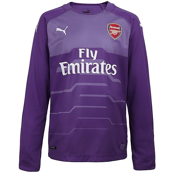 Camiseta Arsenal ML Portero 2018-2019 Purpura